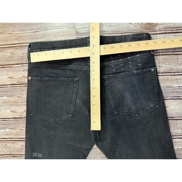 Ksubi X RHC demin jeans Size 30 color black made in Australia - Picture 3 of 4
